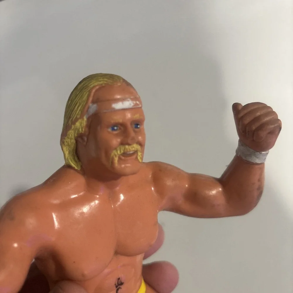 intage 1984 LJN WWF Hulk Hogan Action Figure Series 1 Wrestling Superstars 8